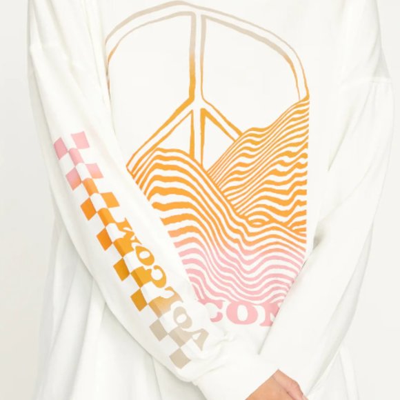 BNWT - Volcom - Werking Doubles Long Sleeve Shirt - Star White - Small - Picture 3 of 3